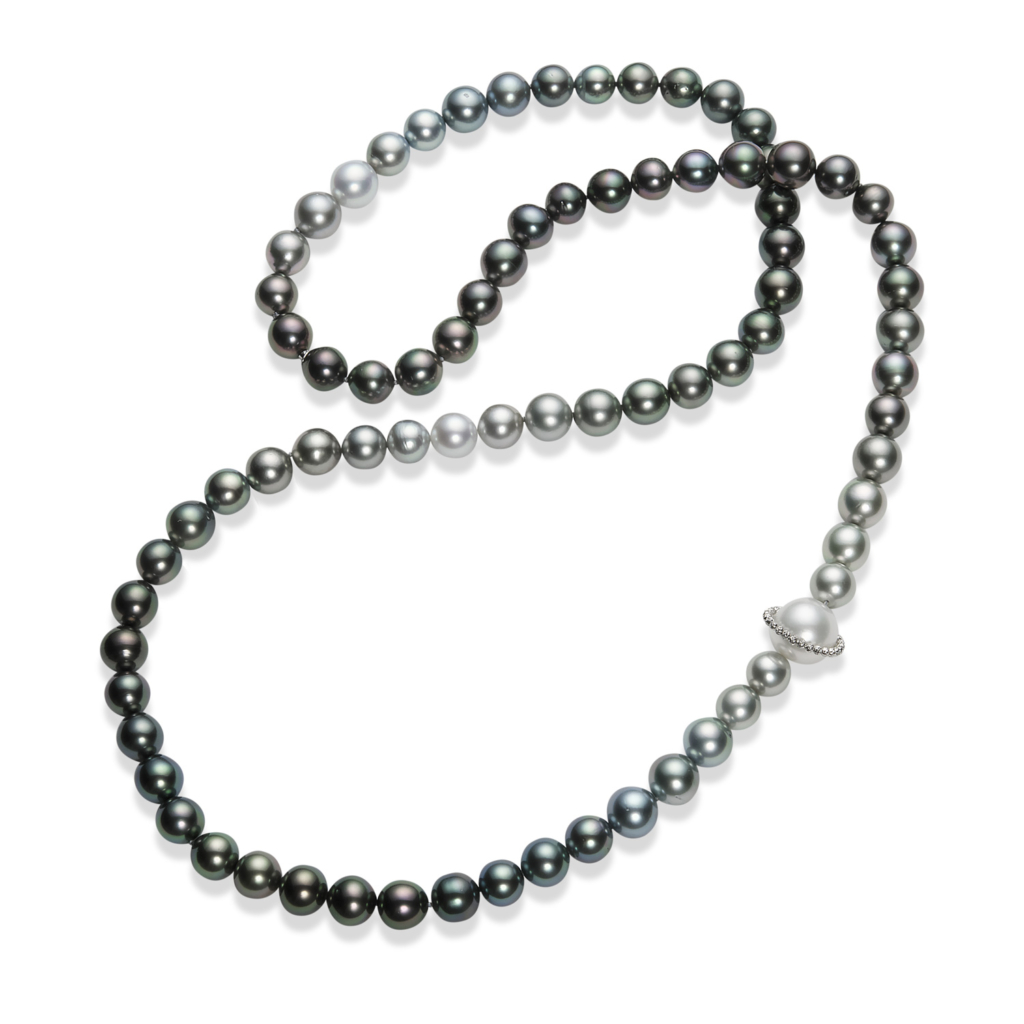 AO　真珠ネックレス